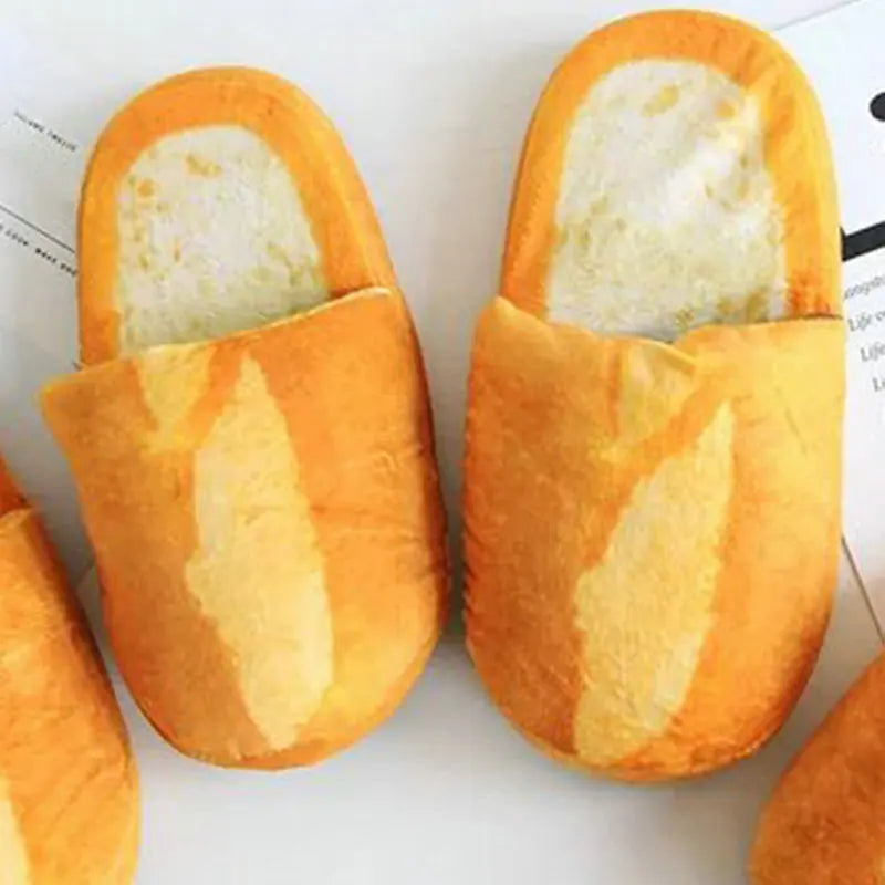 Unisex Bread Slippers