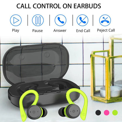 TWS IPX7  Waterproof Bluetooth Earbuds