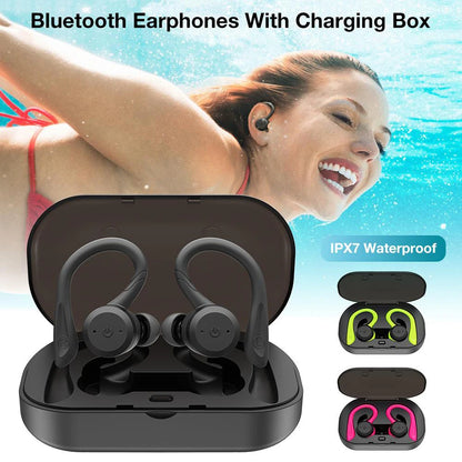 TWS IPX7  Waterproof Bluetooth Earbuds