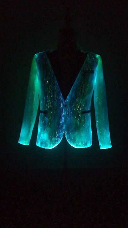 Men's LED Colorful Suit Jackets