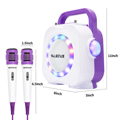 Karaoke Machine for Kids - Bluetooth Speaker