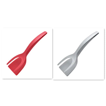 Grip And Flip 2-in-1 Tongs Egg Spatula