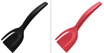 Grip And Flip 2-in-1 Tongs Egg Spatula