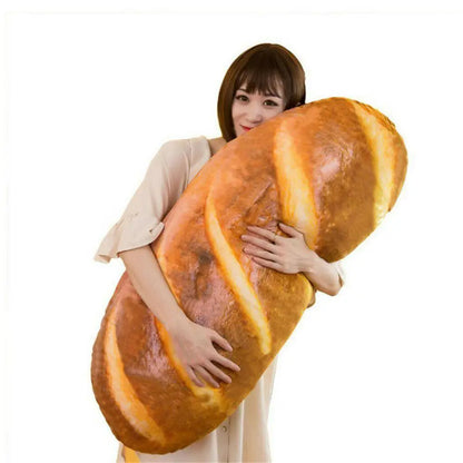 Bread-Design Throw Pillow