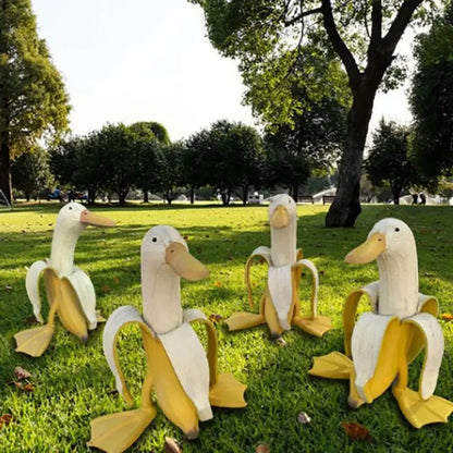 Banana Duck Garden Decor Statues