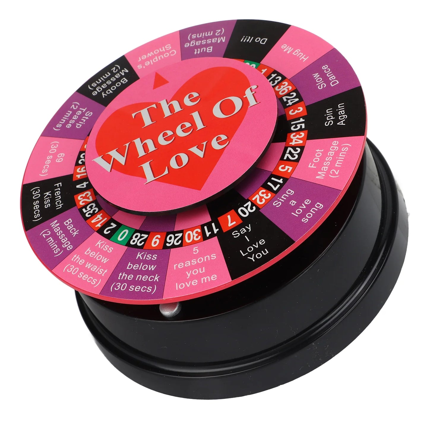 "Wheel-of-Love" Game for Parties