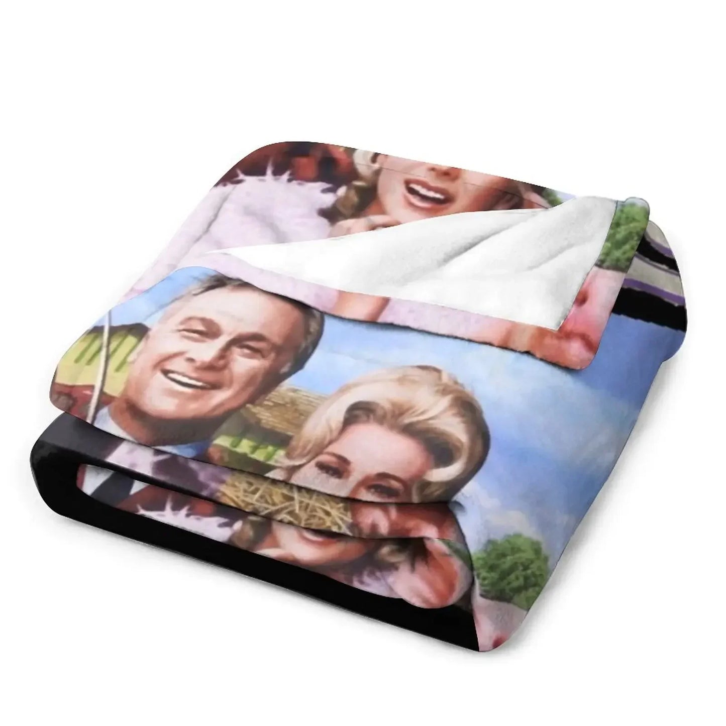 Green Acres Throw Blanket