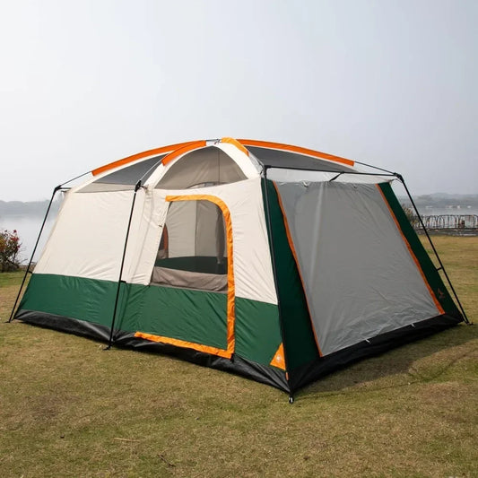 2-Room Spacious Camping Tent