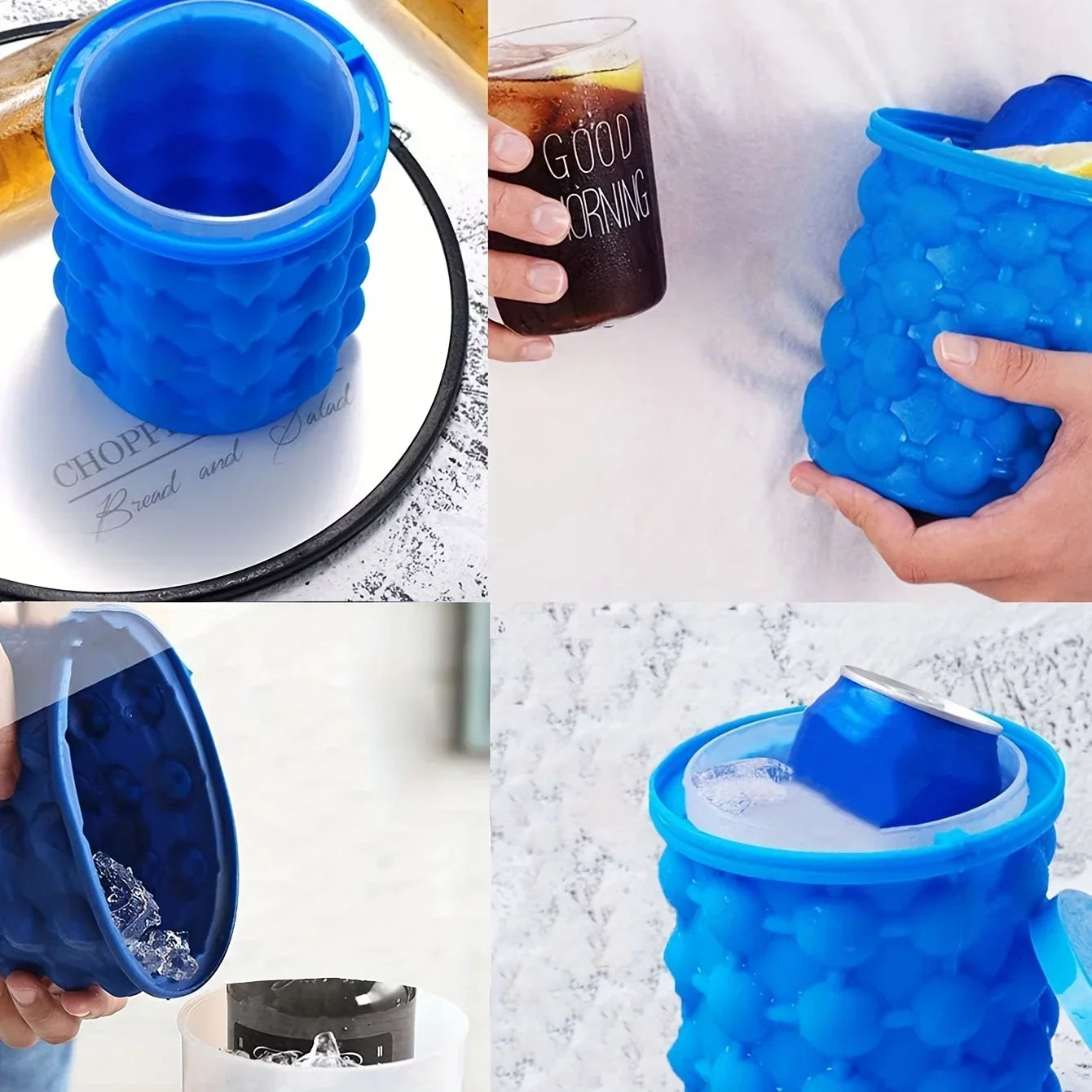 Portable Silicone Ice Bucket