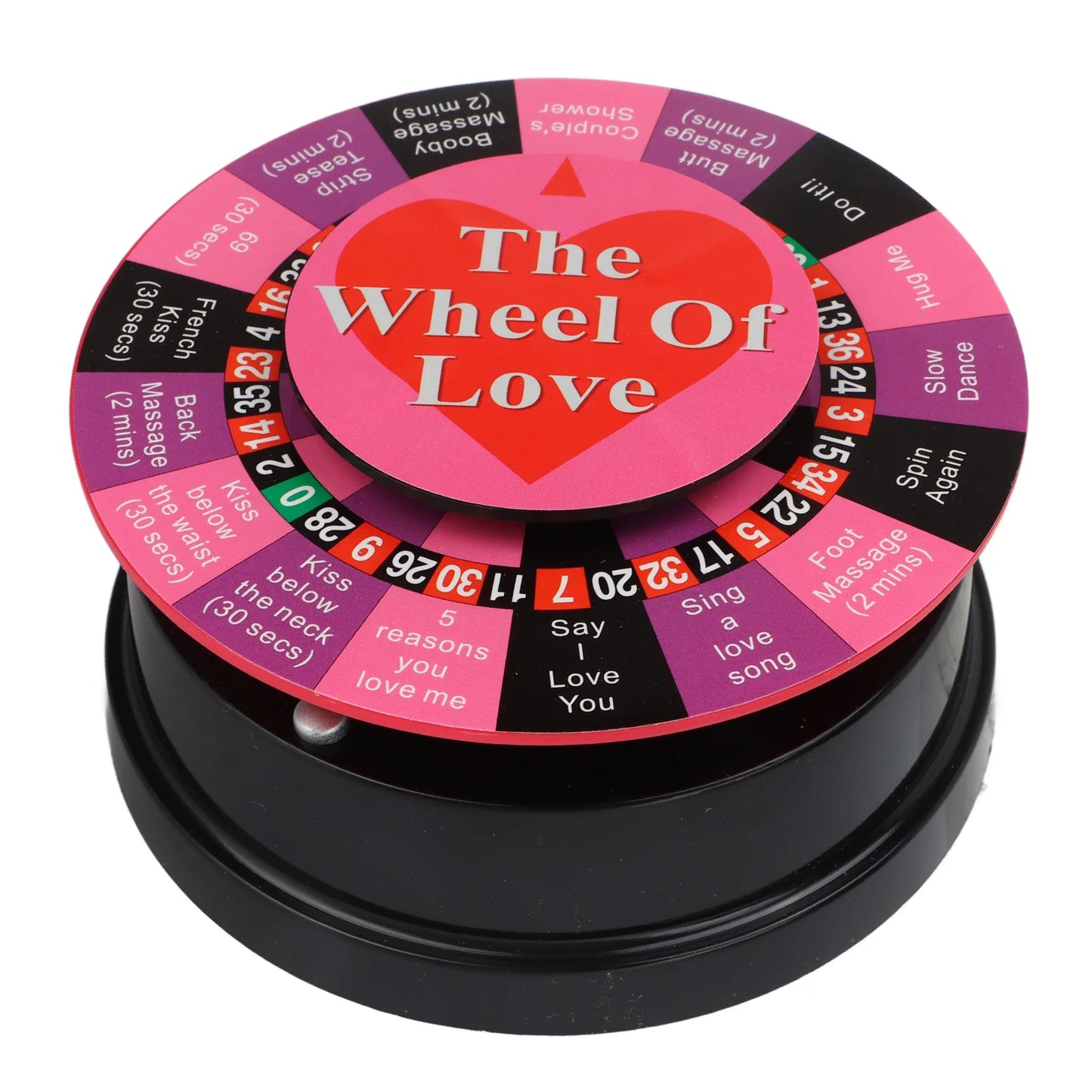 "Wheel-of-Love" Game for Parties