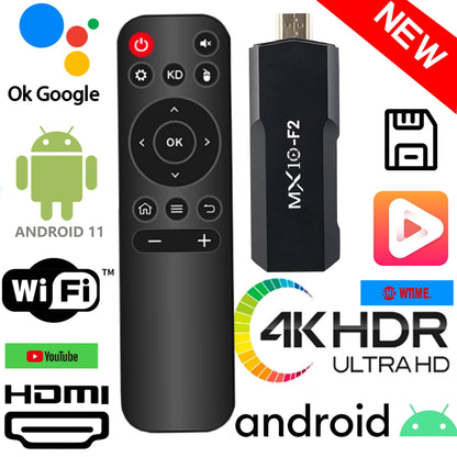 MX 10 Android 4K Streaming Stick