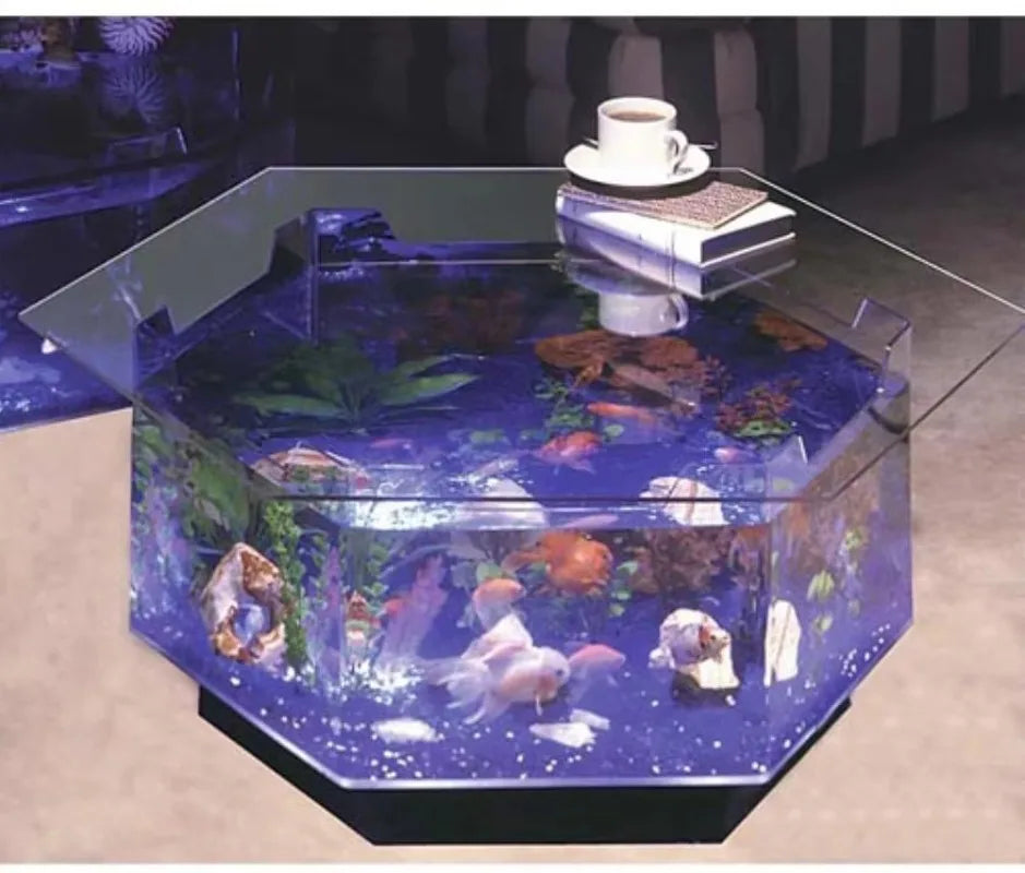 Aquarium Fish Tank Coffee Table