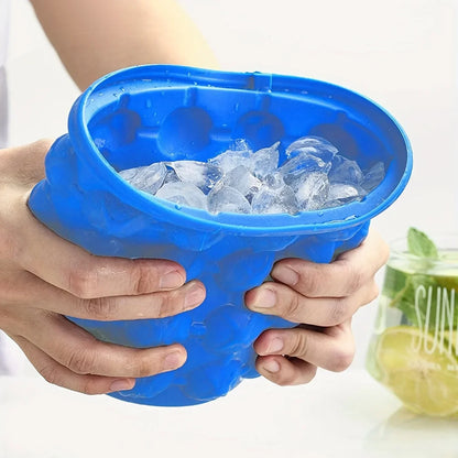 Portable Silicone Ice Bucket