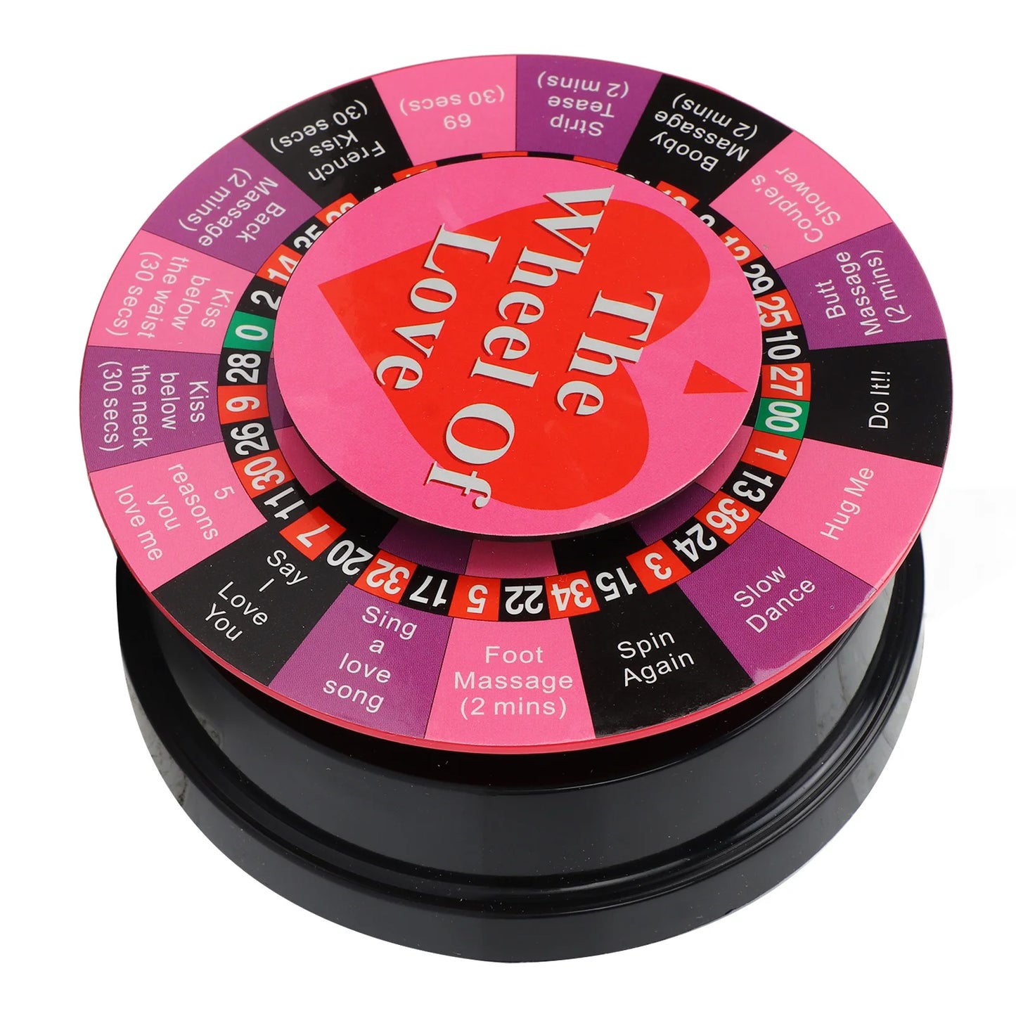 "Wheel-of-Love" Game for Parties