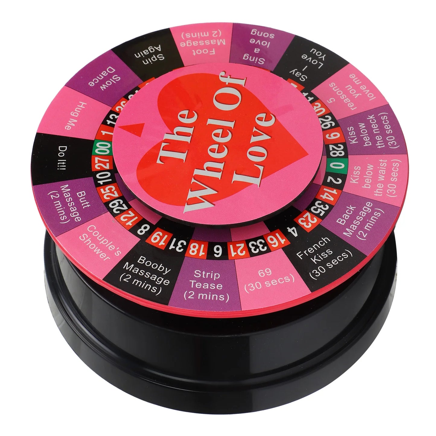 "Wheel-of-Love" Game for Parties