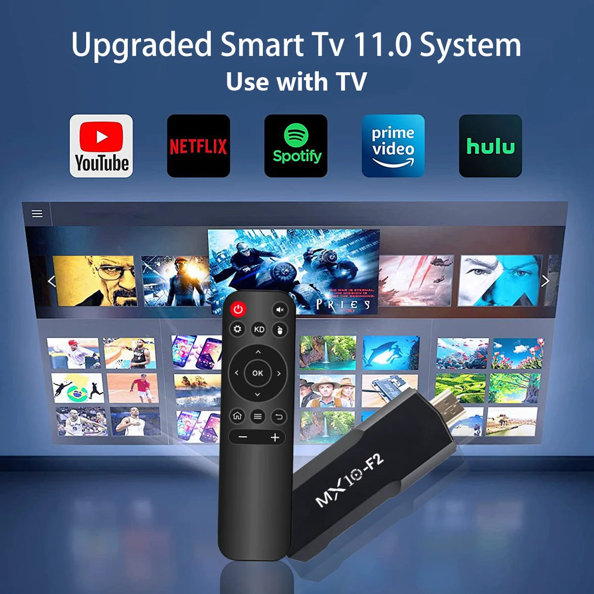 MX 10 Android 4K Streaming Stick