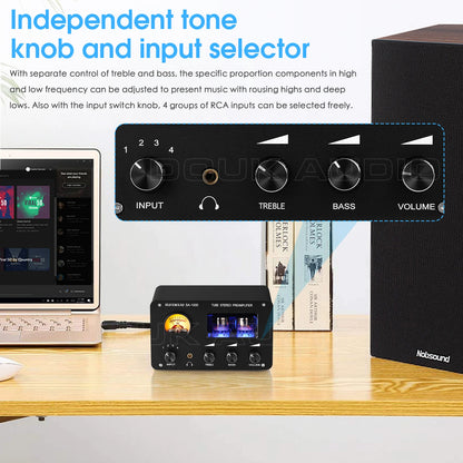 NOBSOUND 4-Way Audio Switcher  