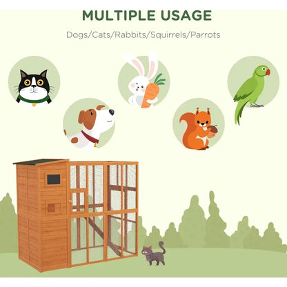 Large Outdoor Cat Cage