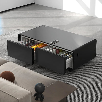 Coffee Table with Built-in Fridge