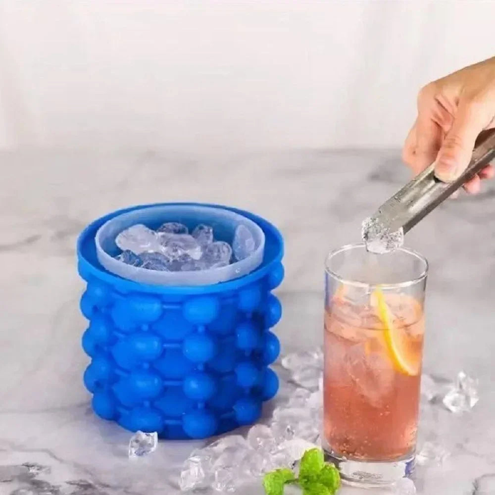 Portable Silicone Ice Bucket