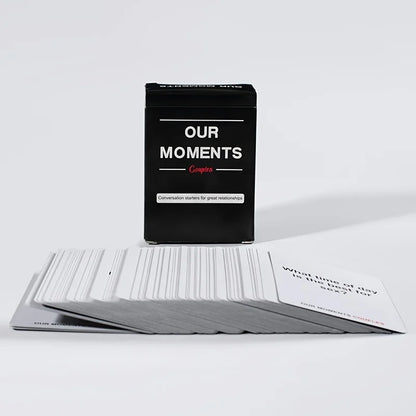 "Our Moments" Card Game for Couples