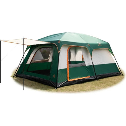 2-Room Spacious Camping Tent