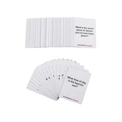 "Our Moments" Card Game for Couples