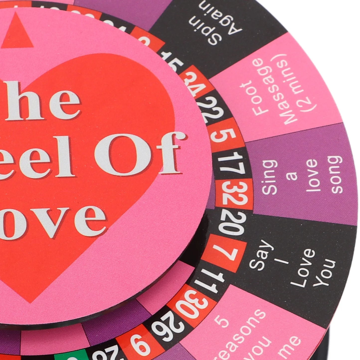 "Wheel-of-Love" Game for Parties