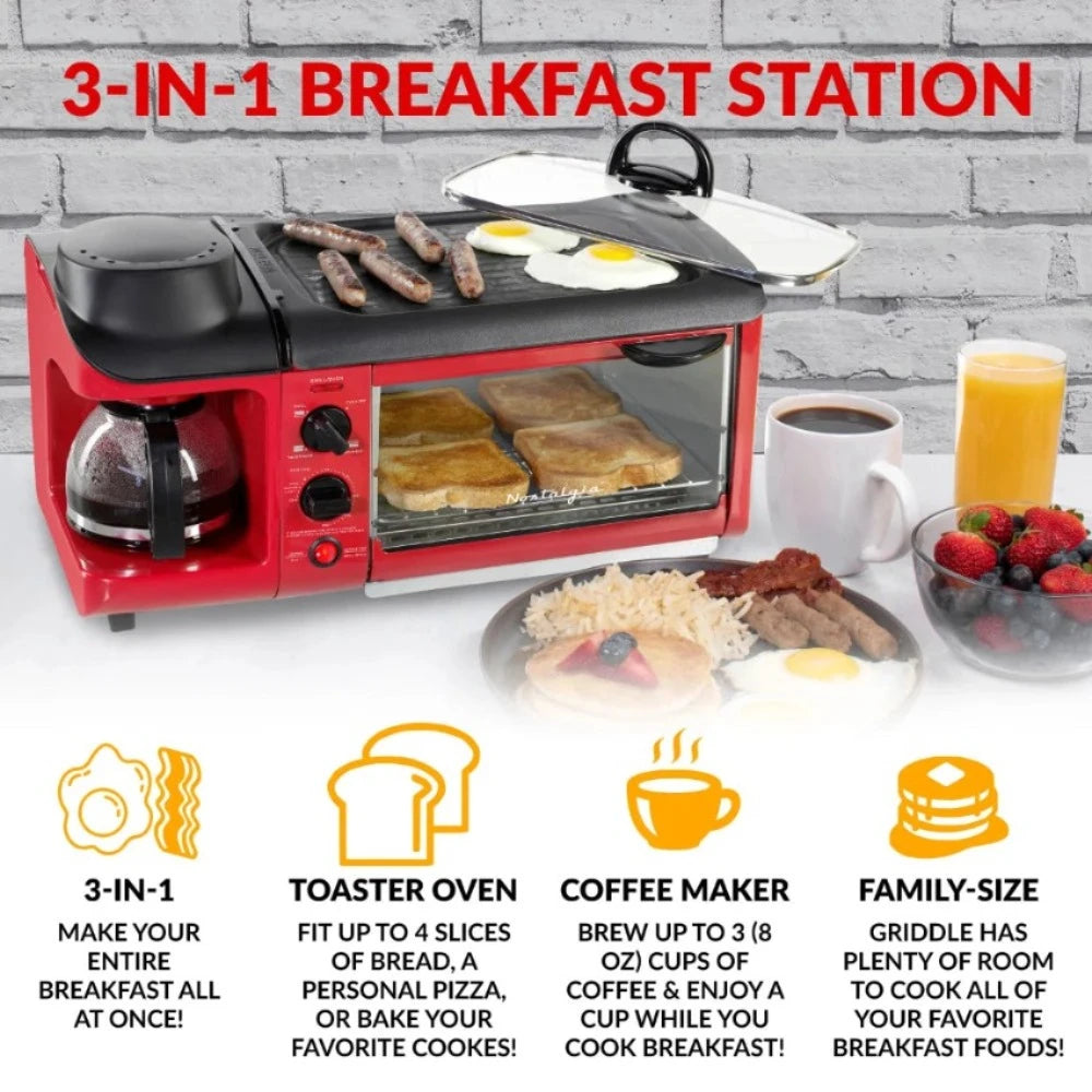 3-in-1 Breakfast Station