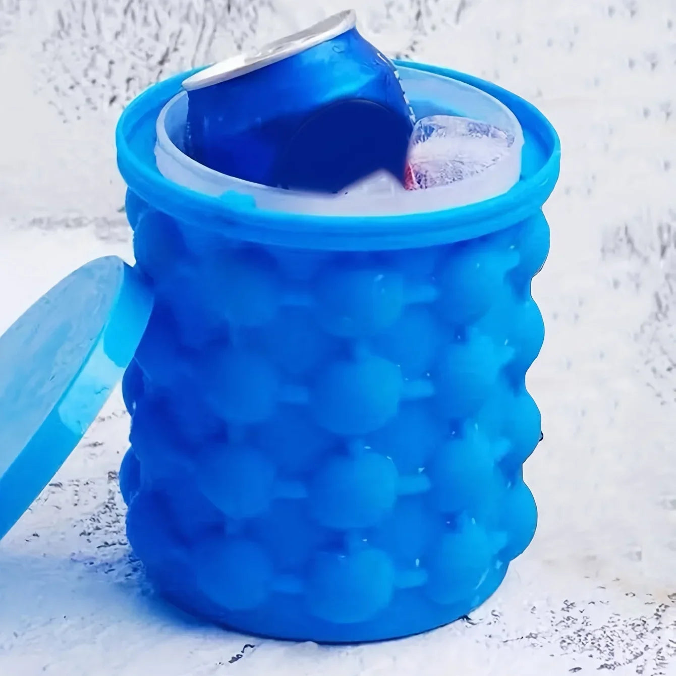 Portable Silicone Ice Bucket