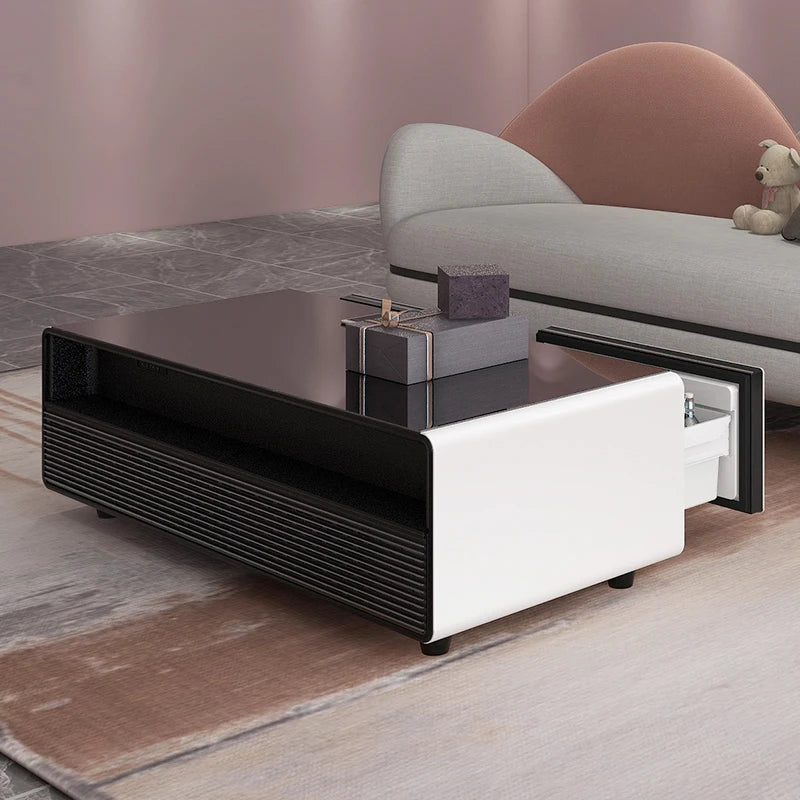 Coffee Table with Built-in Fridge