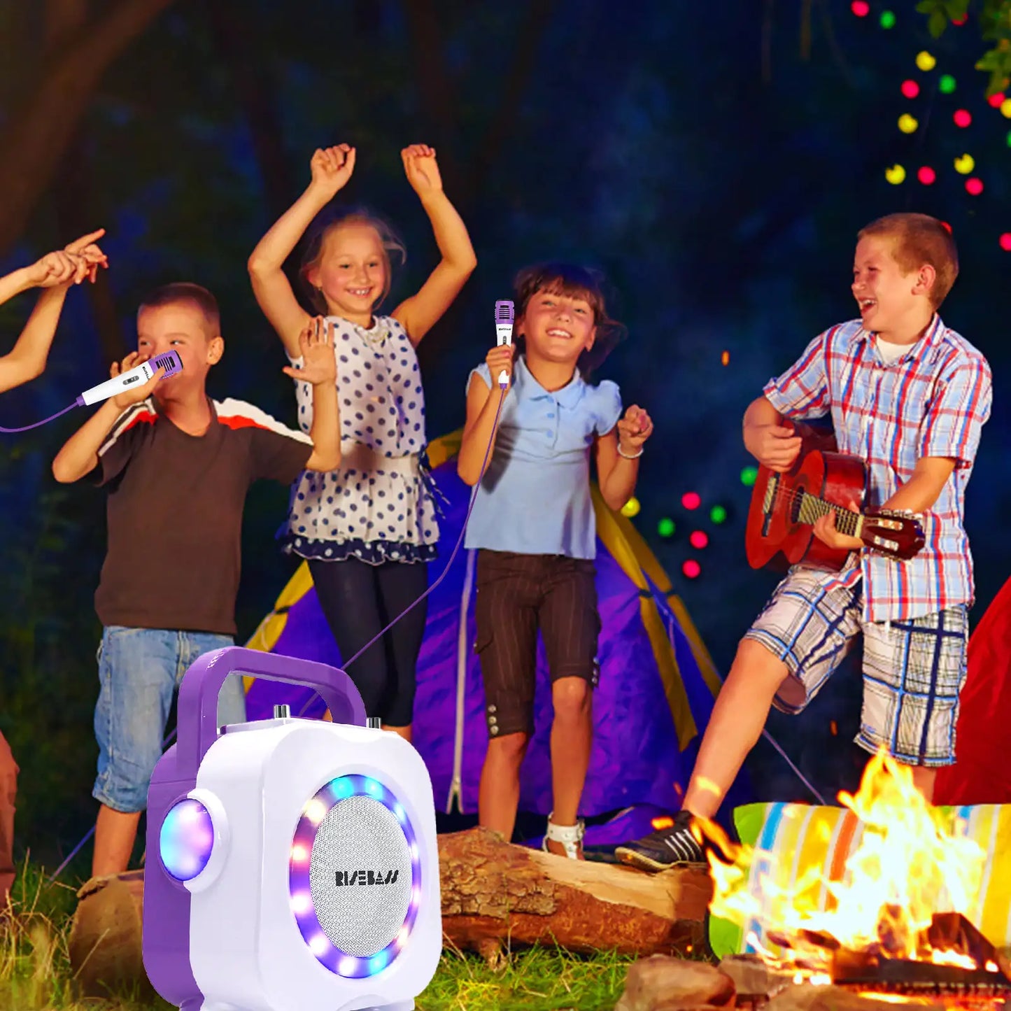 Karaoke Machine for Kids - Bluetooth Speaker