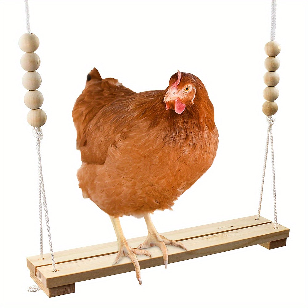 "Swinging Good Time" for Chickens Swing