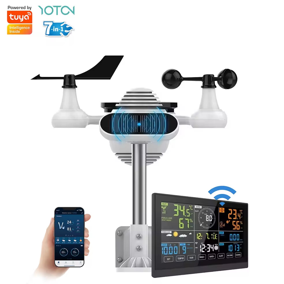 TUYA 7-in-1 Professional Weather Station