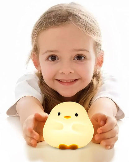 Cute Duck LED Night Lamp USB-Rechargeable