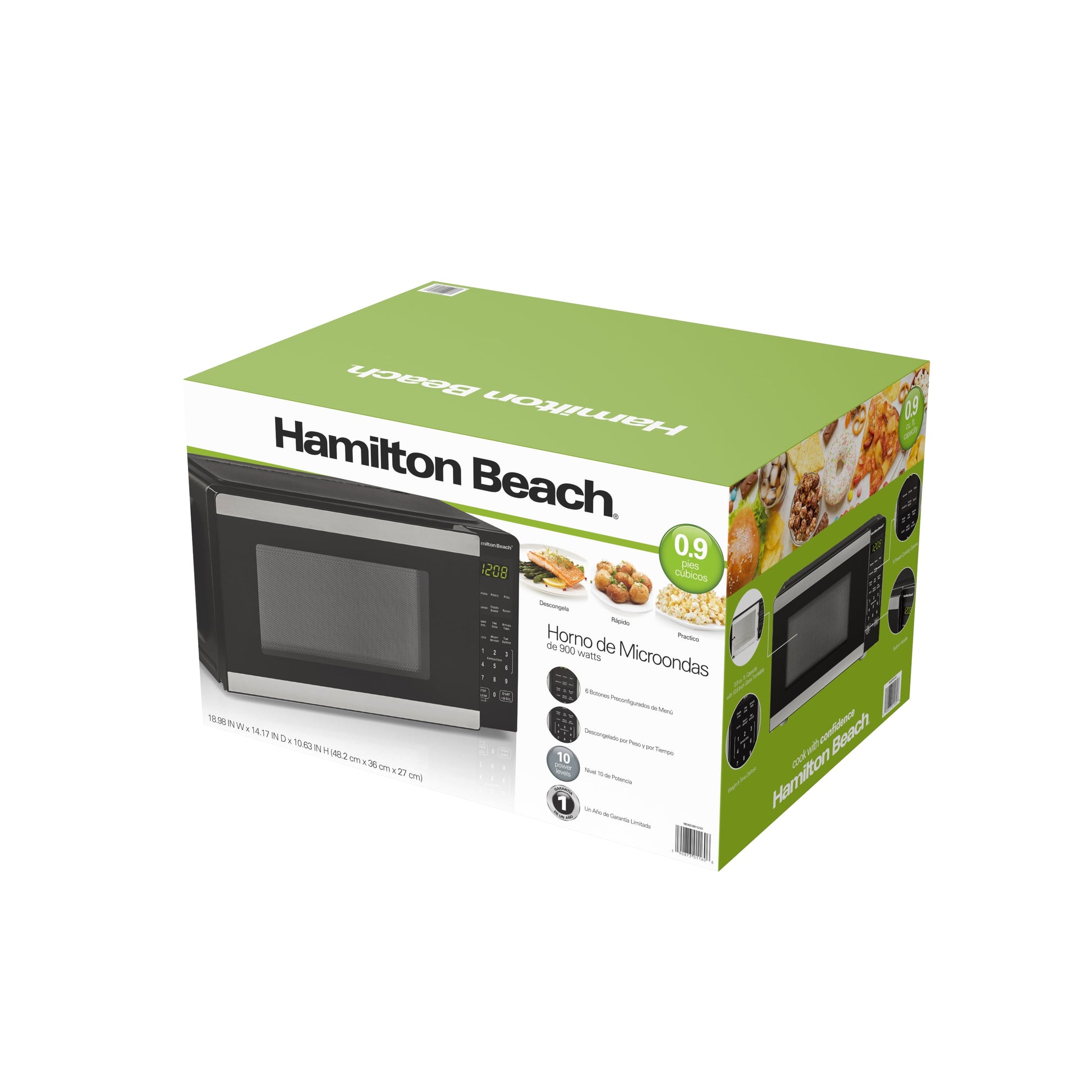 HAMILTON BEACH 900w Microwave Oven