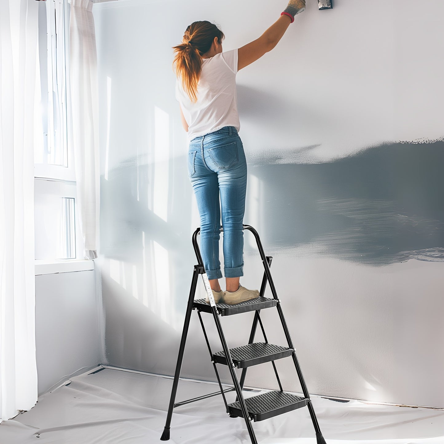 Heavy-Duty Folding Ladder