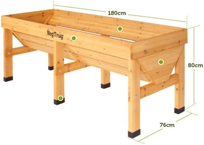 VEGTRUG Large Raised Planter