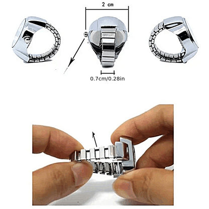 Trendy Finger Ring Watch