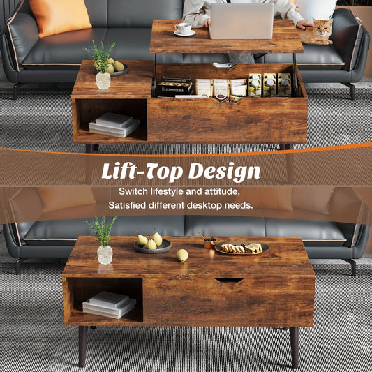 Lift-Top Coffee Table