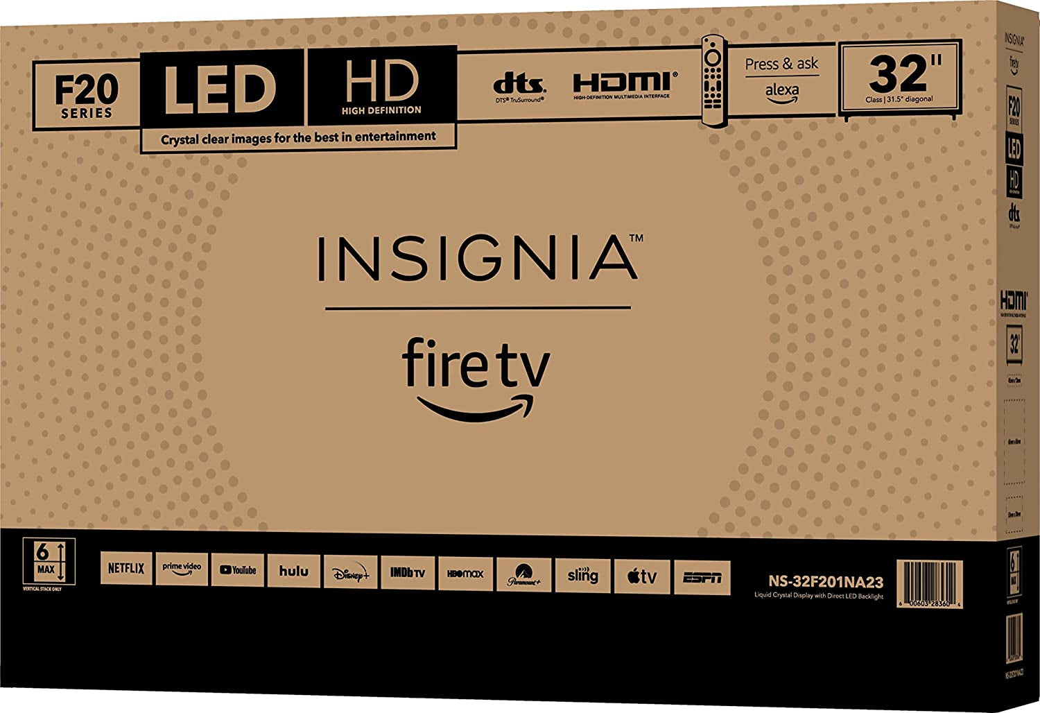 INSIGNIA 32" Smart TV with Alexa