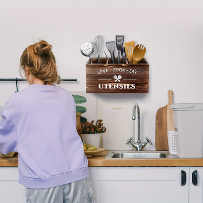 Desktop Tableware Storage Box