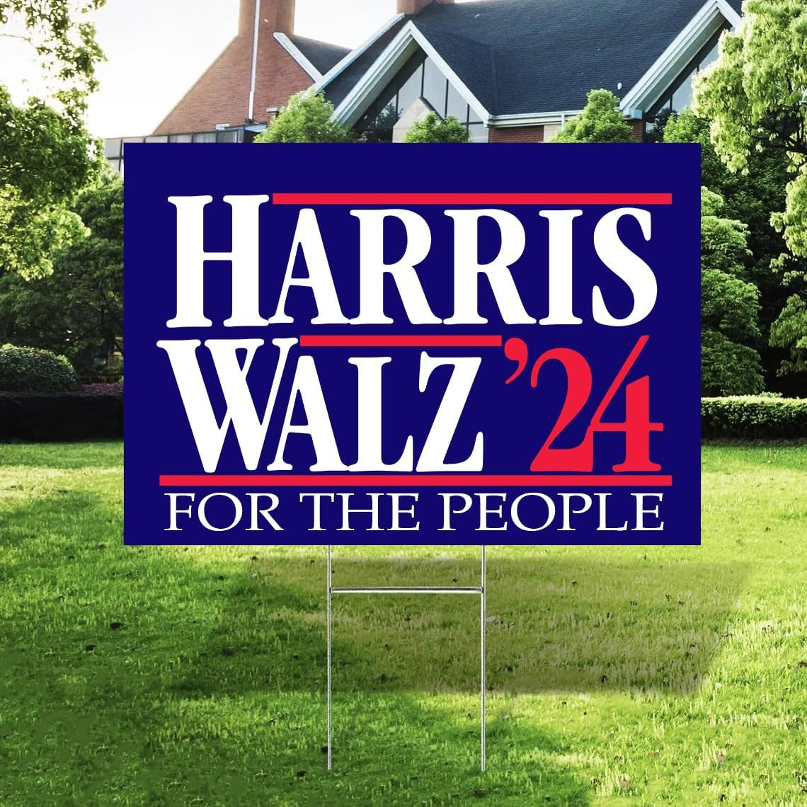 Harris/Walz Election Yard Sign