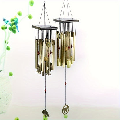 Golden Antique Copper Bell Wind Chimes