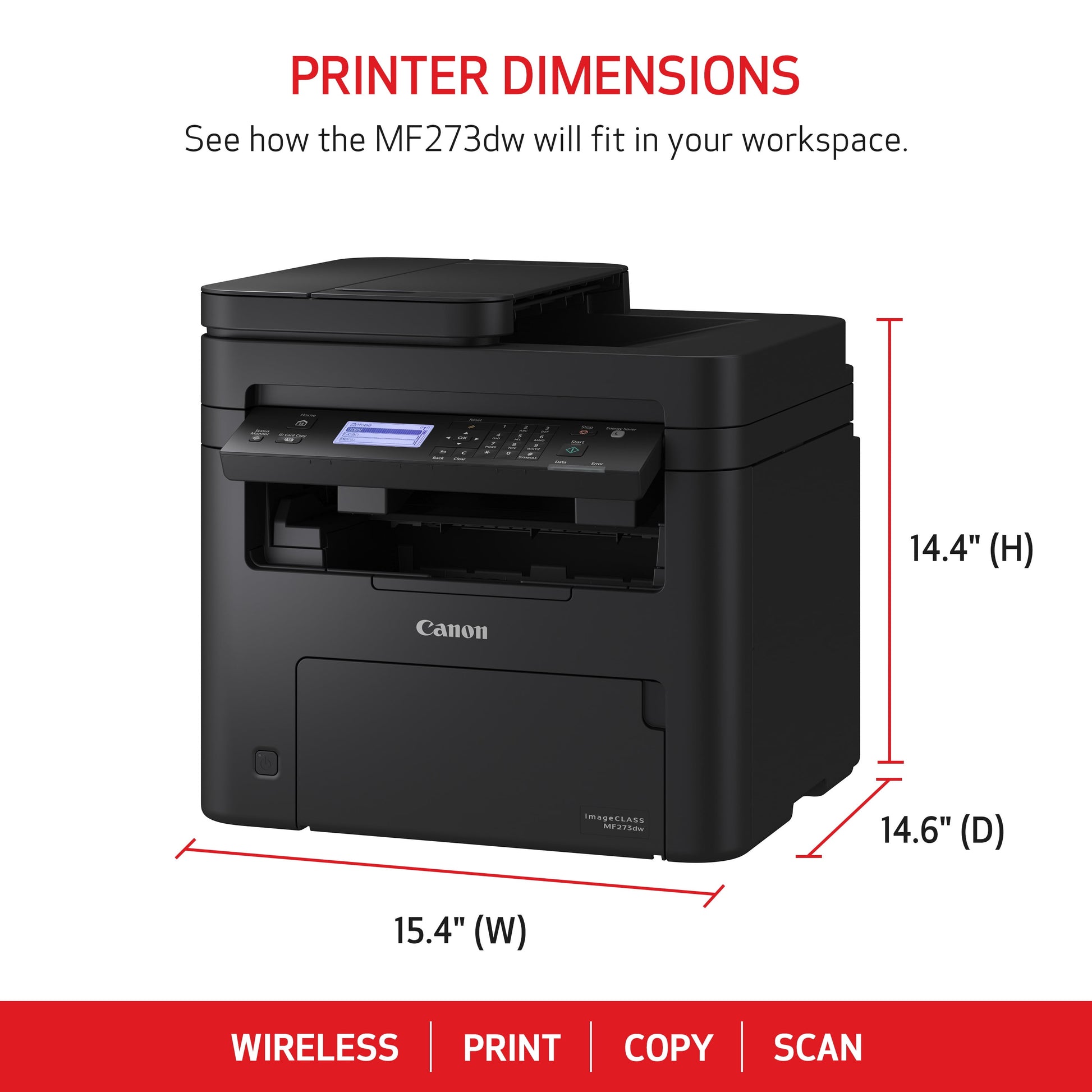 CANON Imageclass Wireless, Duplex Laser Printer