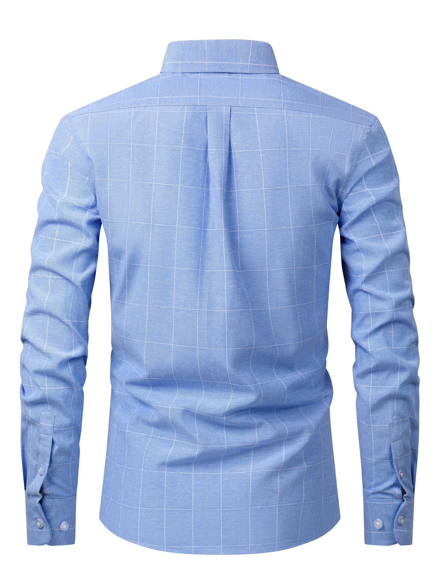 Men's "Dress-to-Impress" Checkered Shirt