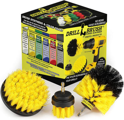 Bathroom Drill Brush Scrubber Kit