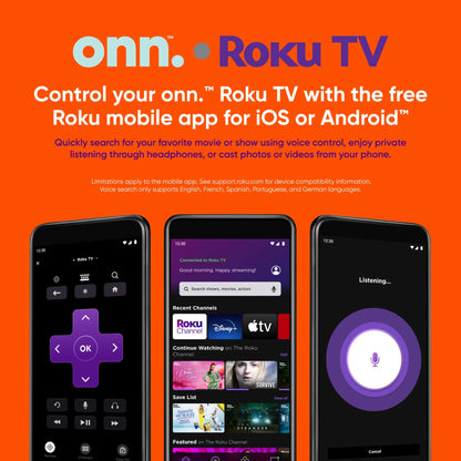 ROKU 50" Smart 4K HDR TV