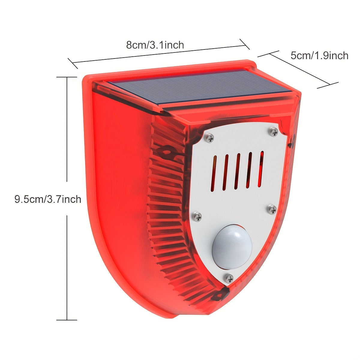 Solar-Powered Outdoor Security Alarm