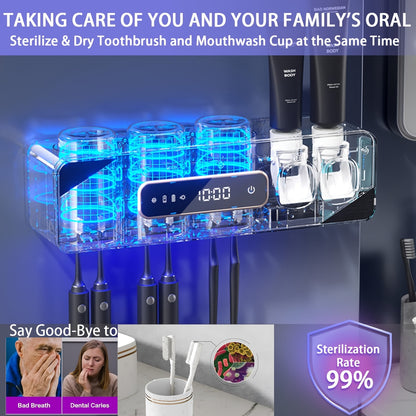 USB Smart Toothbrush Sanitizer